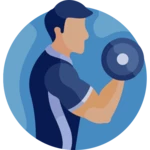 Logo of Fitness Tracker android Application 