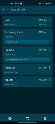 Fitness Tracker android App screenshot 2